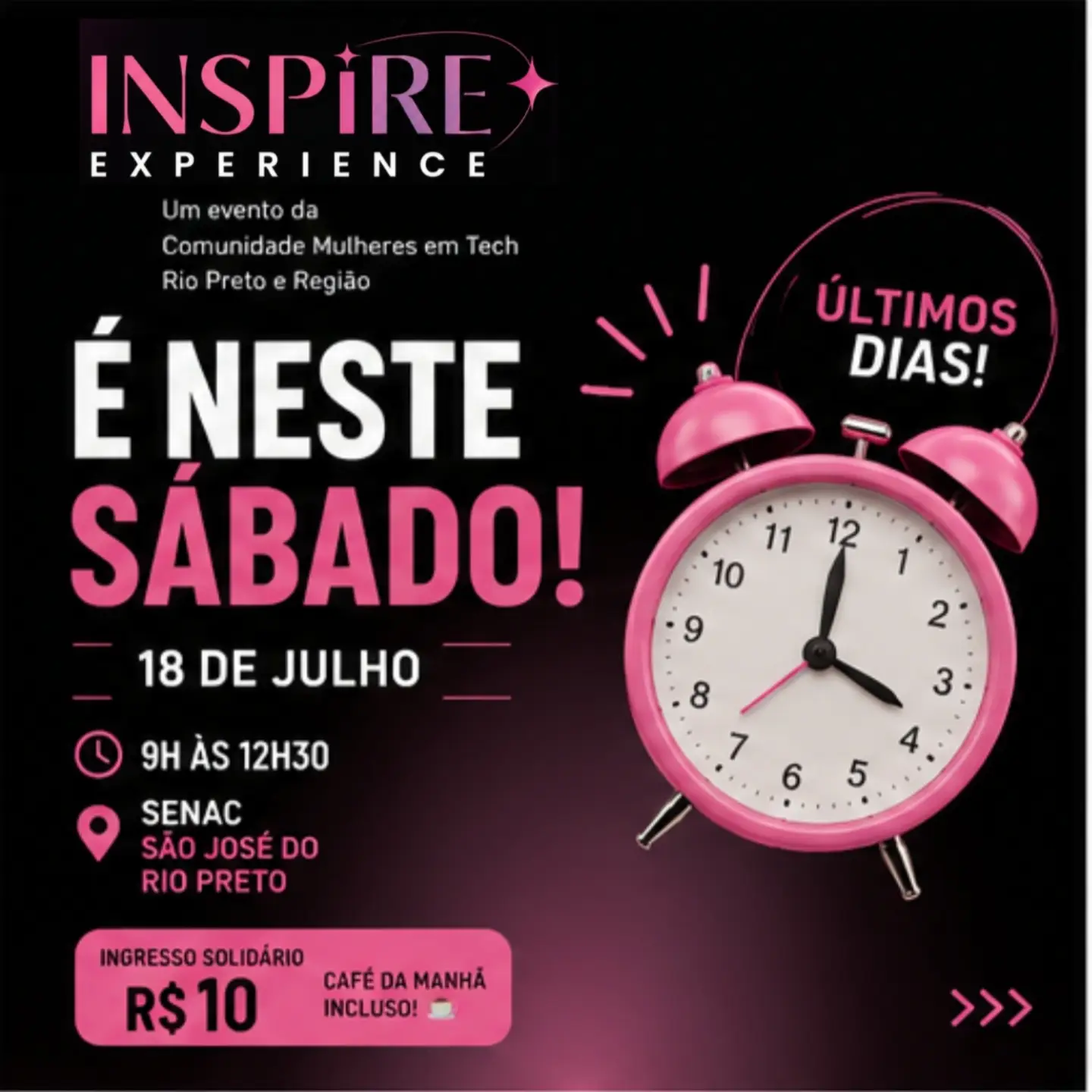 Convite Inspire Experience
