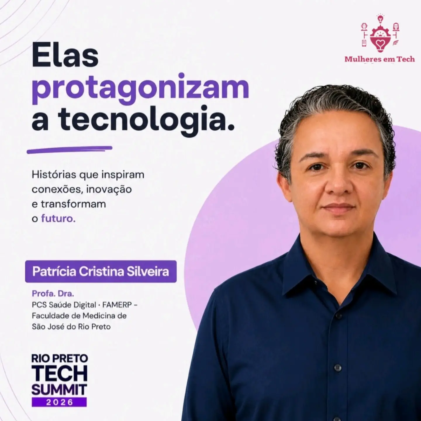 Patrícia Cristina Silveira no Rio Preto Tech Summit
